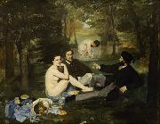 Edouard Manet Dejeuner sur I'herbe (mk09) oil painting on canvas